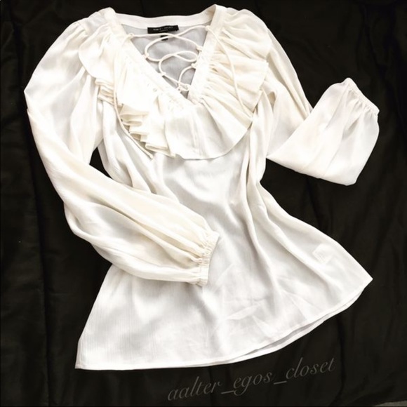 Tops - Lace Up Shirt